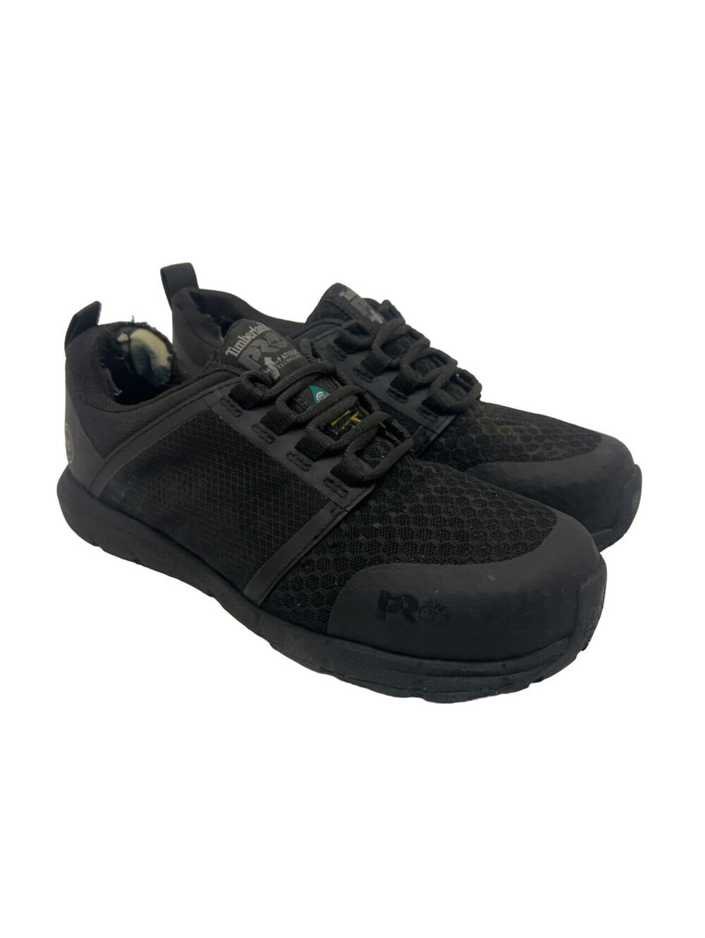 Timberland PRO Women's A2A63 Radius SD CTCP Athletic Safety Shoe Black Size 8W
